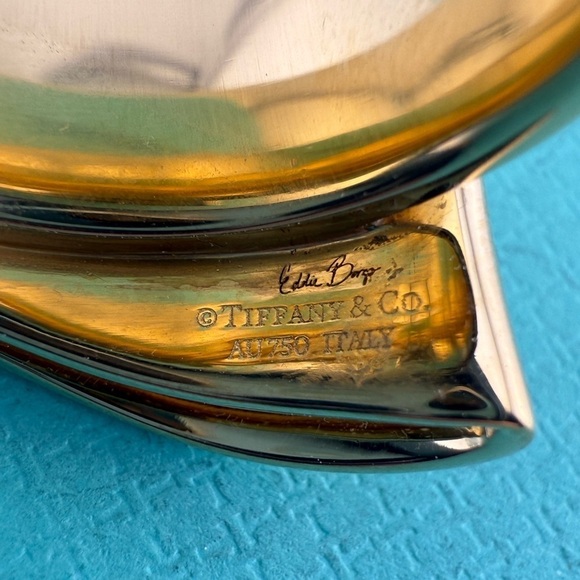 Tiffany & Co. Eddie Borgo Pearl Ring in 18k Yellow Gold 18g ✨ - Picture 4 of 10